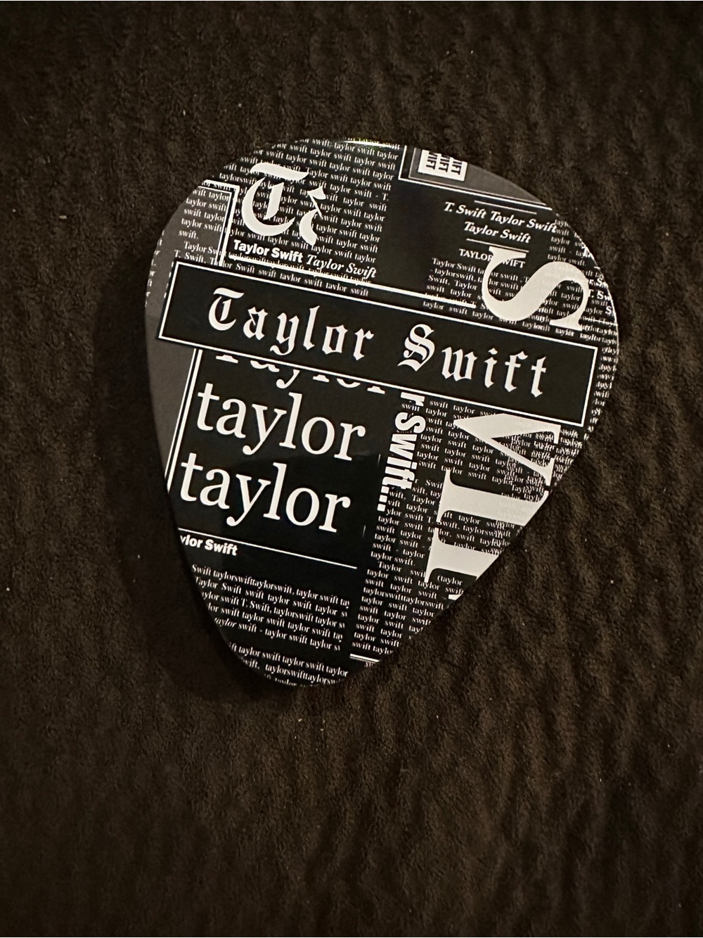 Taylor Swift’s Reputation Tour Guitar Pick Coasters, Full Set